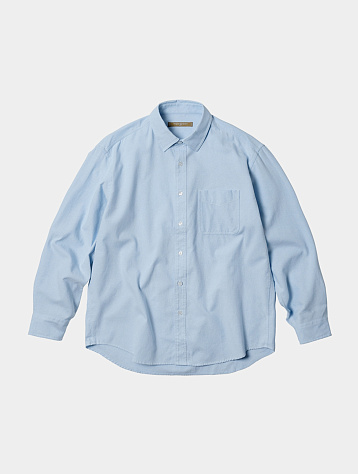 Рубашка FrizmWORKS Og Oxford Oversized Shirt Blue