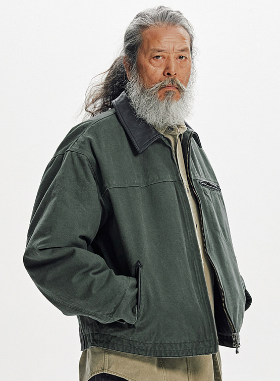 Куртка FrizmWORKS Heavy Canvas Destroyed Olive