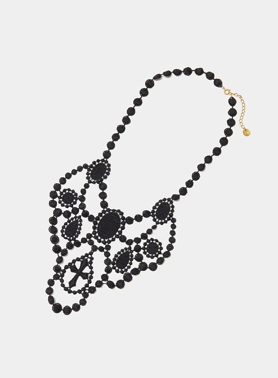 Ожерелье UNDERCOVER Cotton Lace Medium Black