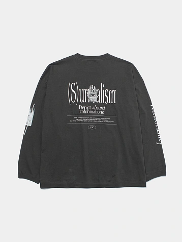 Лонгслив F/CE. Hidden Identity BY M.Enomoto Type-A Charcoal