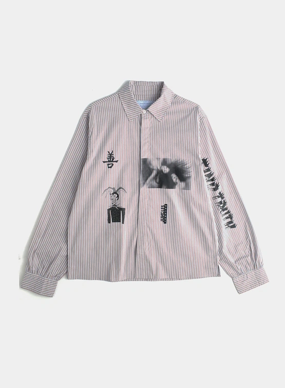 Рубашка Jungles Jungles Find Truth Button Up Stripe