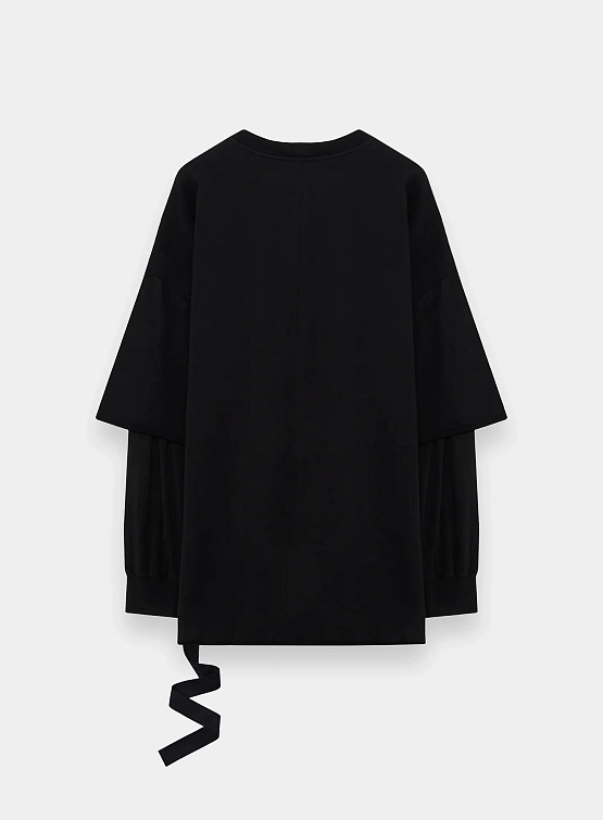 Лонгслив RICK OWENS DRKSHDW Tommy Hustler Black