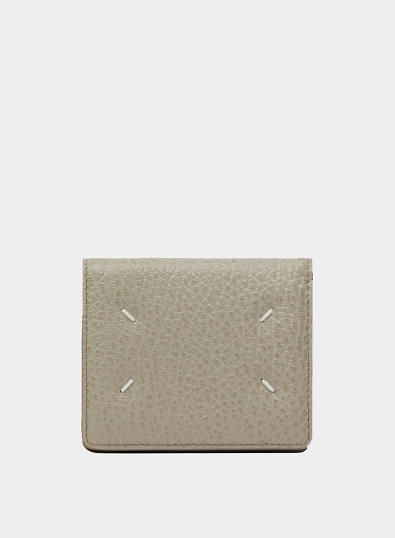 Кошелек Maison Margiela Calf Leather Bifold Wallet Grey