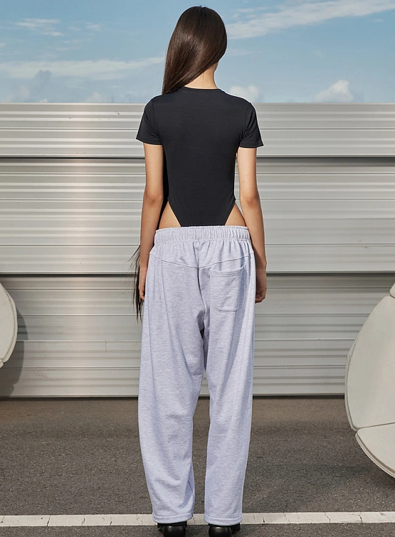 Боди женское OPEN YY Basic Bodysuit Black