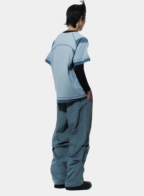 Футболка SAN SAN GEAR Mesh Paneled T-shirt Blue