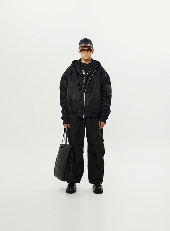 Брюки AMOMENTO Ripstop Fatigue Pants Black
