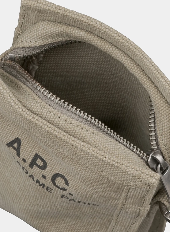 Сумка A.P.C. Recuperation Neck Pouch Kaki
