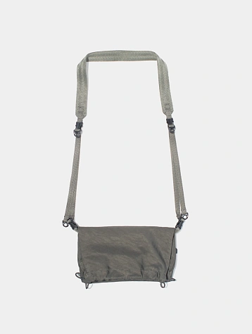 Сумка F/CE. Textured Twill Drawstring Sacoche Charcoal