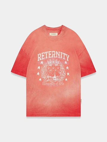 Футболка RETERNITY University Heavy Bleached Red