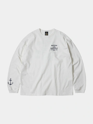 Лонгслив FrizmWORKS Rough Sea Smooth Sail White