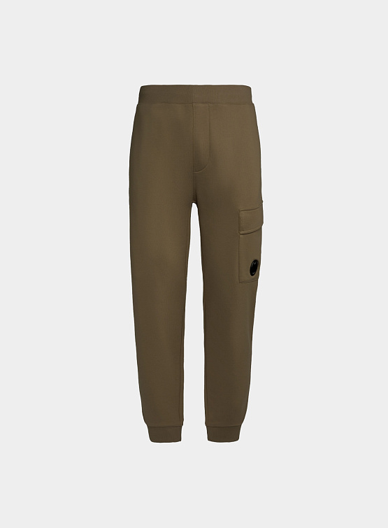 Брюки C.P. Company Diagonal Raised Fleece Butternut