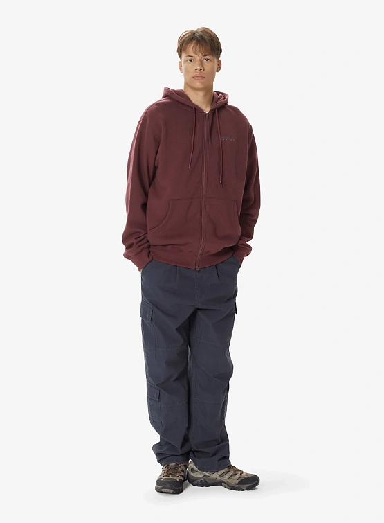 Зип-худи thisisneverthat DSN-Logo Zip Up Burgundy