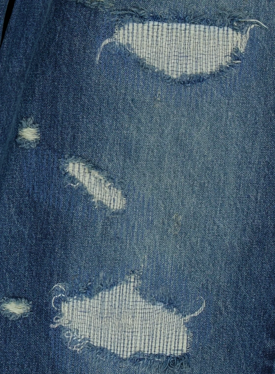 Джинсы YESEYESEE Distressed 5 Pockets Medium Indigo