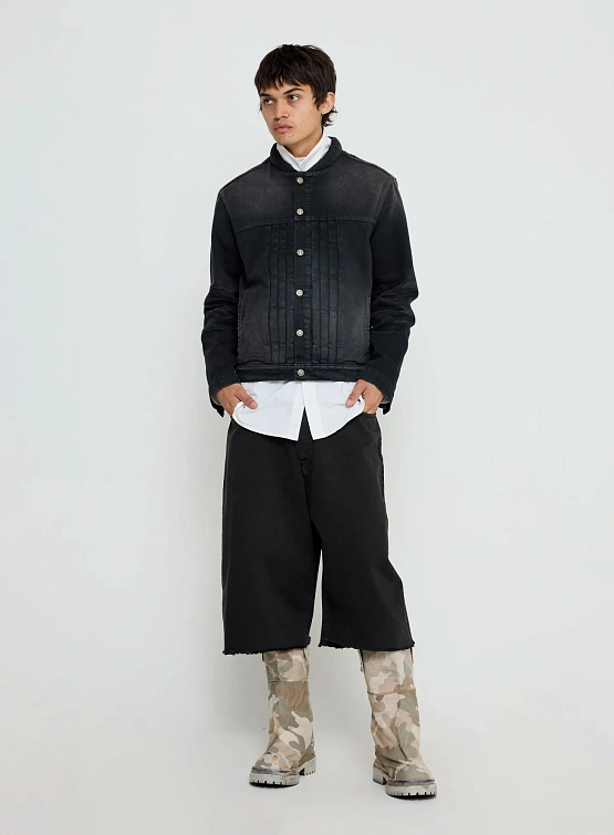 Шорты 424 Big Daddy Denim Short Sugar Washed Black Brown