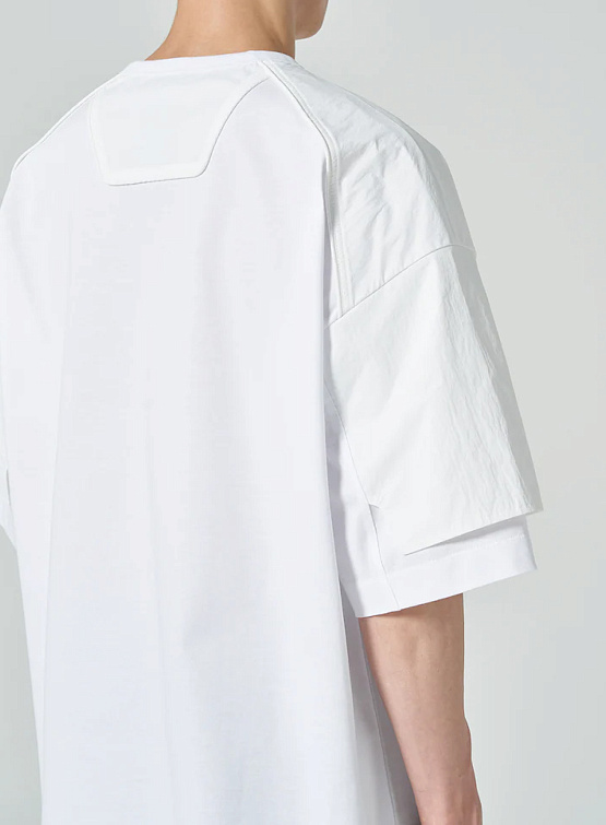 Футболка JUUN.J Layered Detail T-Shirt White