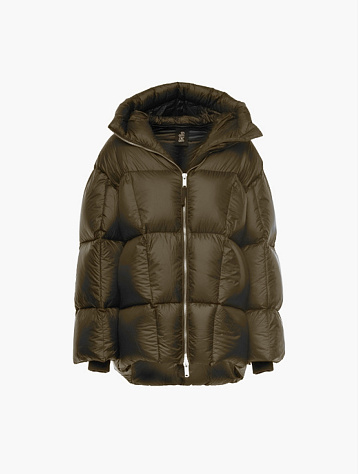 Женский пуховик thom/krom W J 203 H.Green