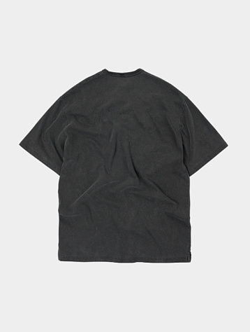 Футболка FrizmWORKS Og Pigment Dyeing Half Tee Charcoal