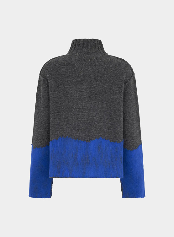 Свитер A-COLD-WALL* Saturate Knit High Neck Grey