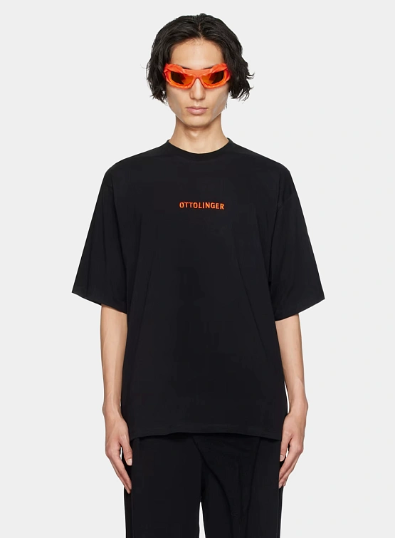 Футболка Ottolinger Classic Logo T-Shirt Black