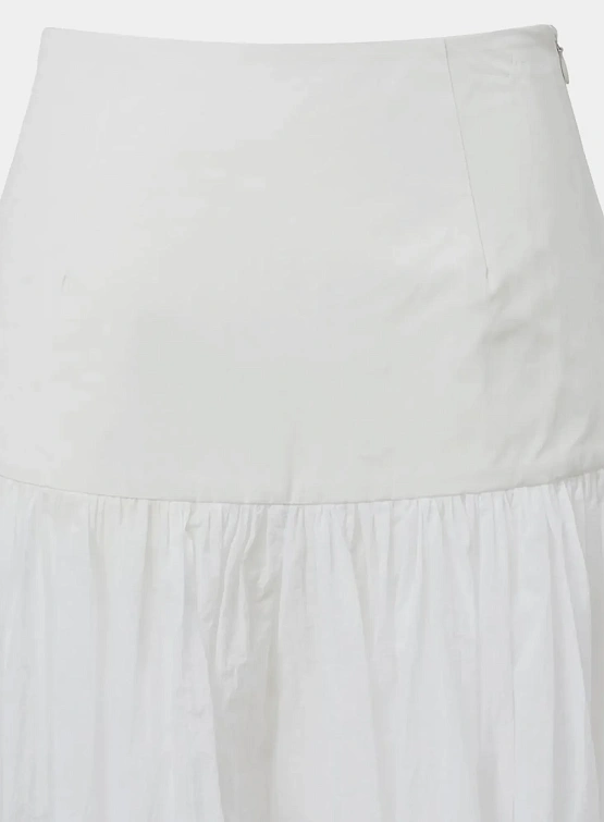 Женские брюки AMOMENTO Shirring Culotte White
