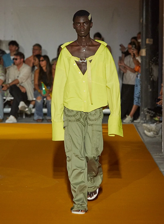 Брюки Bluemarble Studded Cargo Pants Khaki