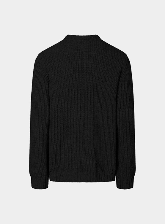 Свитер Han Kjøbenhavn Wool Knitted Crewneck Black