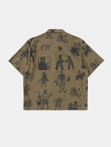 Рубашка Heresy Woodcut Green