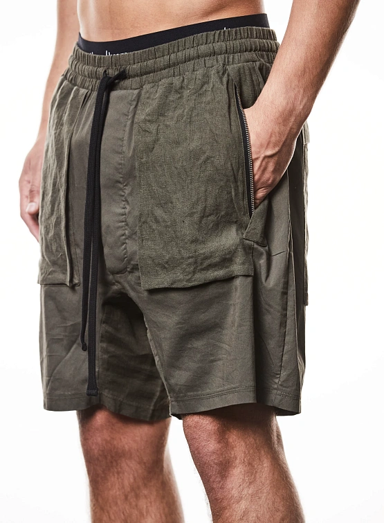 Шорты thom/krom M ST 484 Olive Night