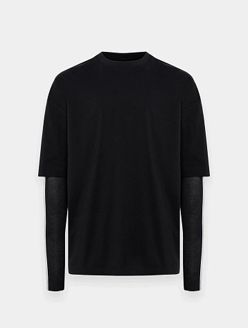 Лонгслив thom/krom M TS 766 Black