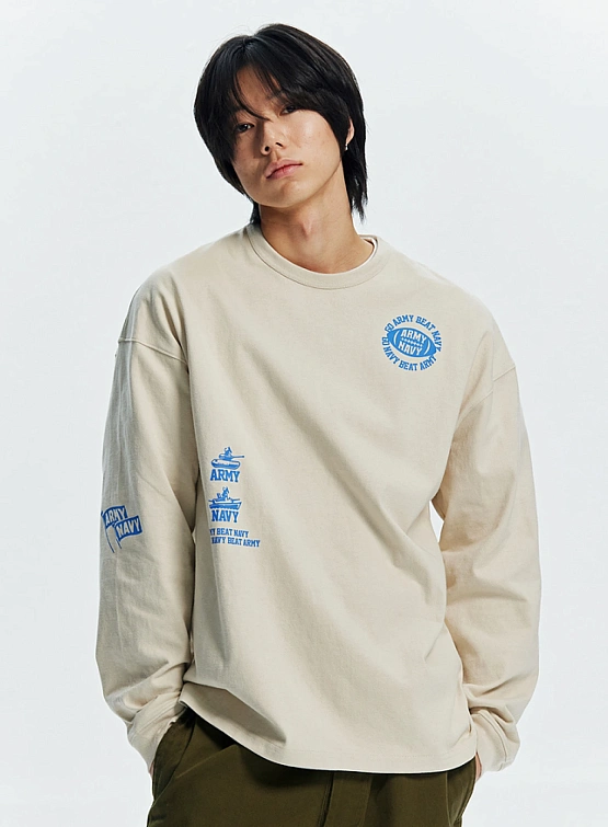 Лонгслив FrizmWORKS Army-Navy Game L/S Linen