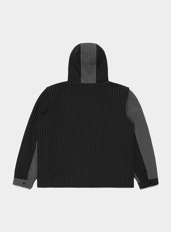 Куртка Afield Out Pintstripe Utility Jacket Black/Grey