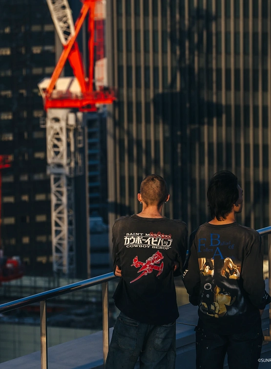 Лонгслив SAINT MXXXXXX Cowboy Bebop Black