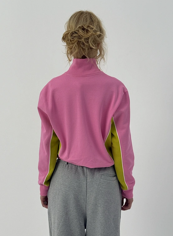 Толстовка Siniy Vsadnik Candy Olympic Jacket Pink/Yellow/White