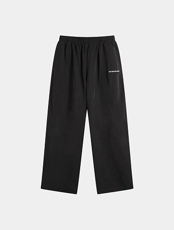 Брюки MKI MIYUKI ZOKU Sandwash Cupro Wide Leg Black