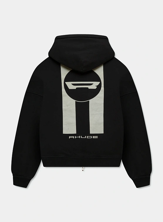 Зип-худи RHUDE Campione Full Vtg Black