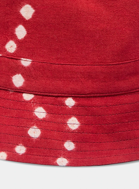 Панама Kardo Bucket Hat Bandhani I10 Charcoal/Madder