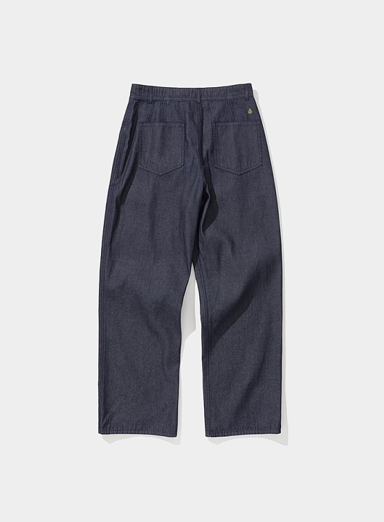 Джинсы Uniform Bridge Fatigue Pocket (Set-Up) Washed Indigo