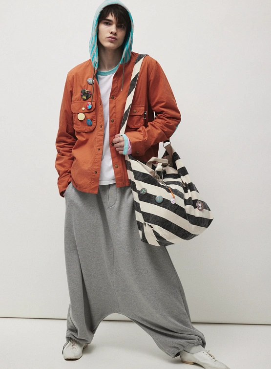 Сумка Siniy Vsadnik Stripe Laundry Bag Milk/Vintageblack