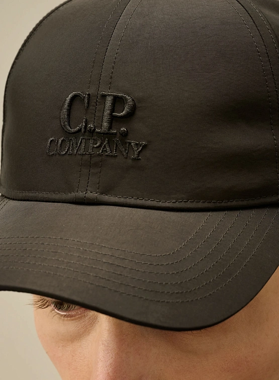Кепка C.P. Company Chrome-R Goggle Cap Black
