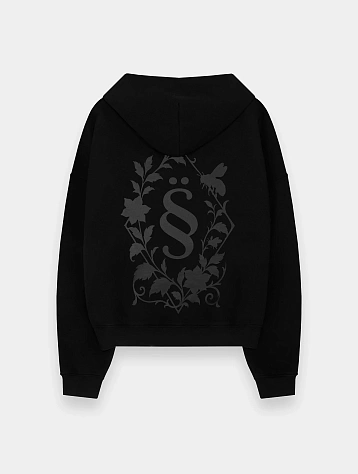 Худи Studio Slow x ÖMANKÖ Logo Hoodie Black