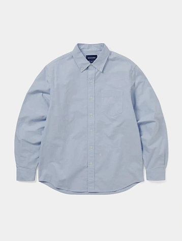Рубашка thisisneverthat Oxford Shirt Blue