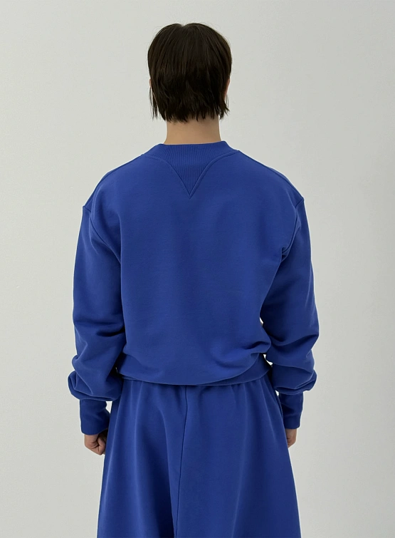 Свитшот Siniy Vsadnik Number Six Sweatshirt Racingblue/Pink