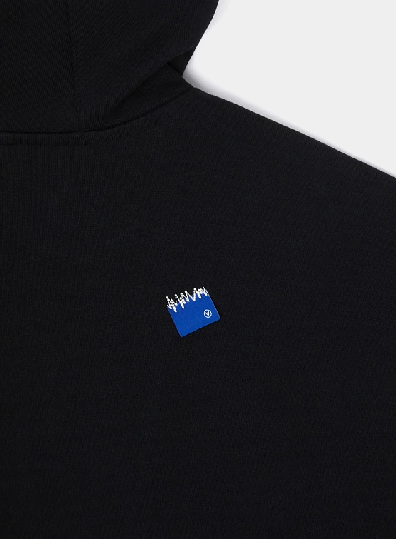 Зип-худи ADERERROR Sig; BL Tag 02 Black