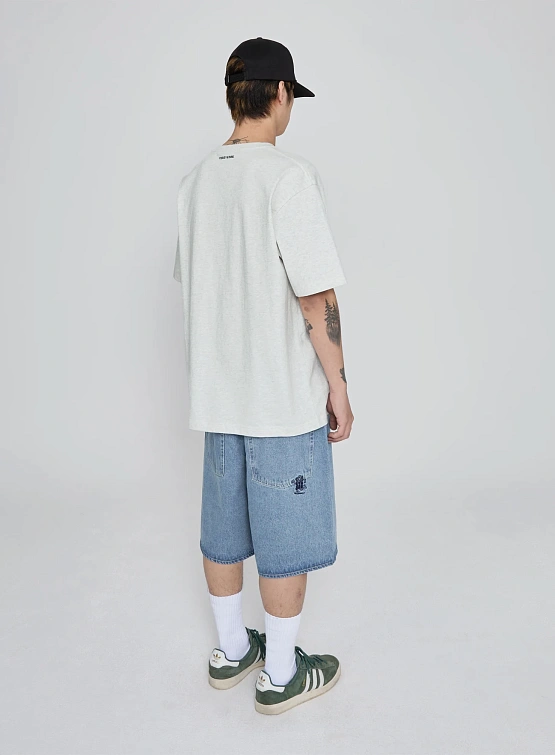 Шорты YESEYESEE Basal 5 Pockets Bleached Indigo