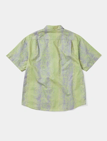 Рубашка thisisneverthat Python S/S Shirt Light Green