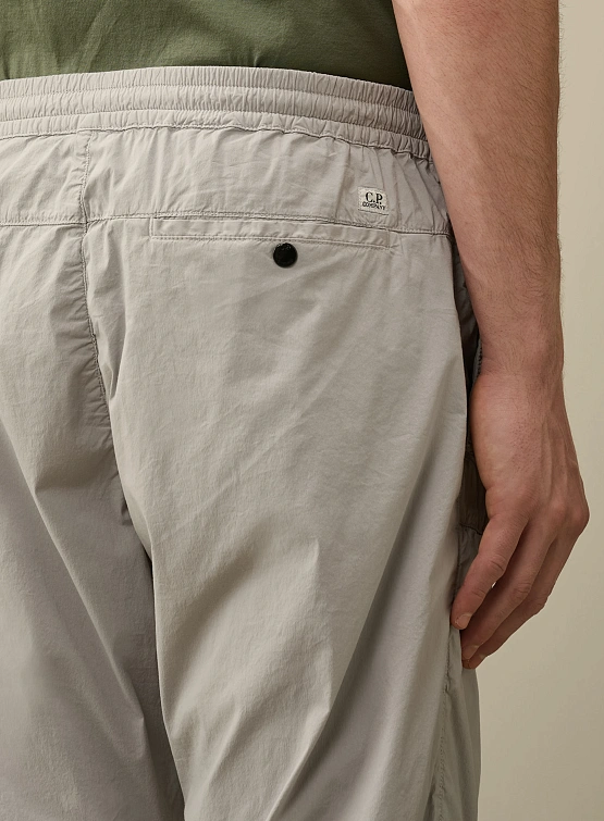 Брюки C.P. Company 50 Fili Stretch Loose Cargo Drizzle Grey