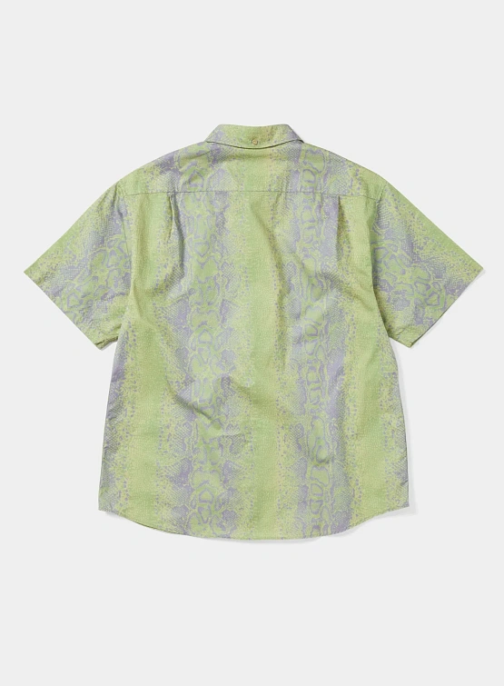 Рубашка thisisneverthat Python S/S Shirt Light Green