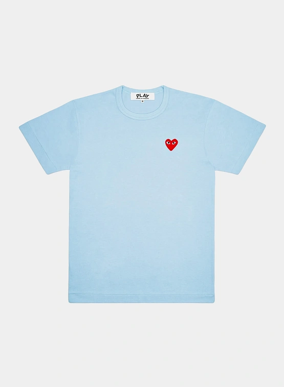 Футболка Comme des Garçons PLAY Heart Blue