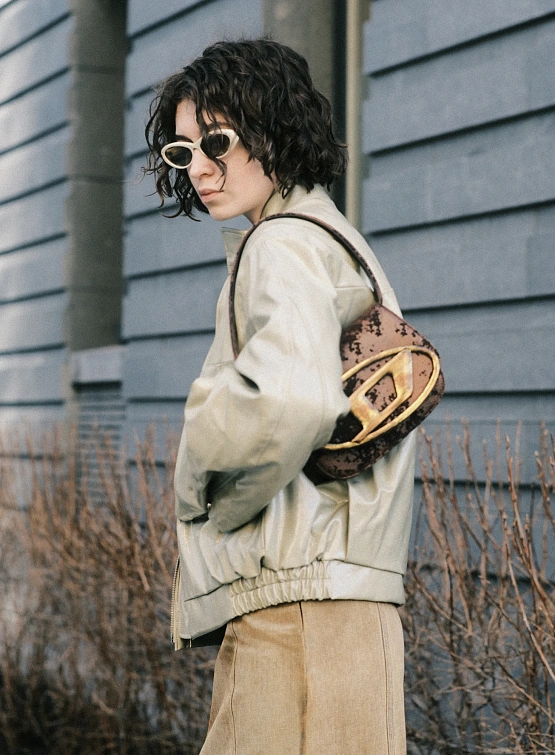 Очки Bonnie Clyde Skinny Dip Light Yellow & Olive Lens