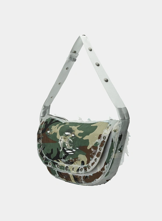 Сумка Thug Club Burnt Bio Army Messenger Bag Multi